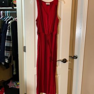 Universal Thread Red and Black Dress